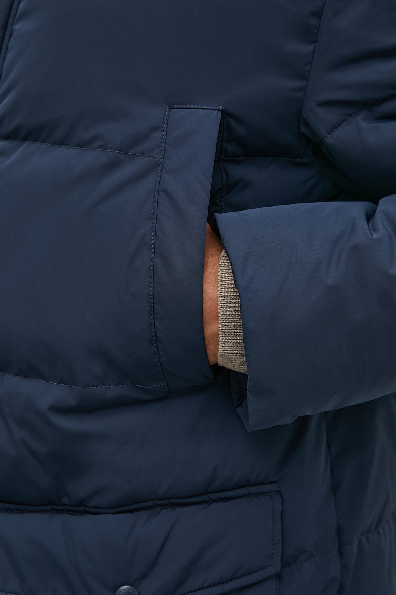 Утепленное пальто с капюшоном, Модель FAC21005, Фото №7