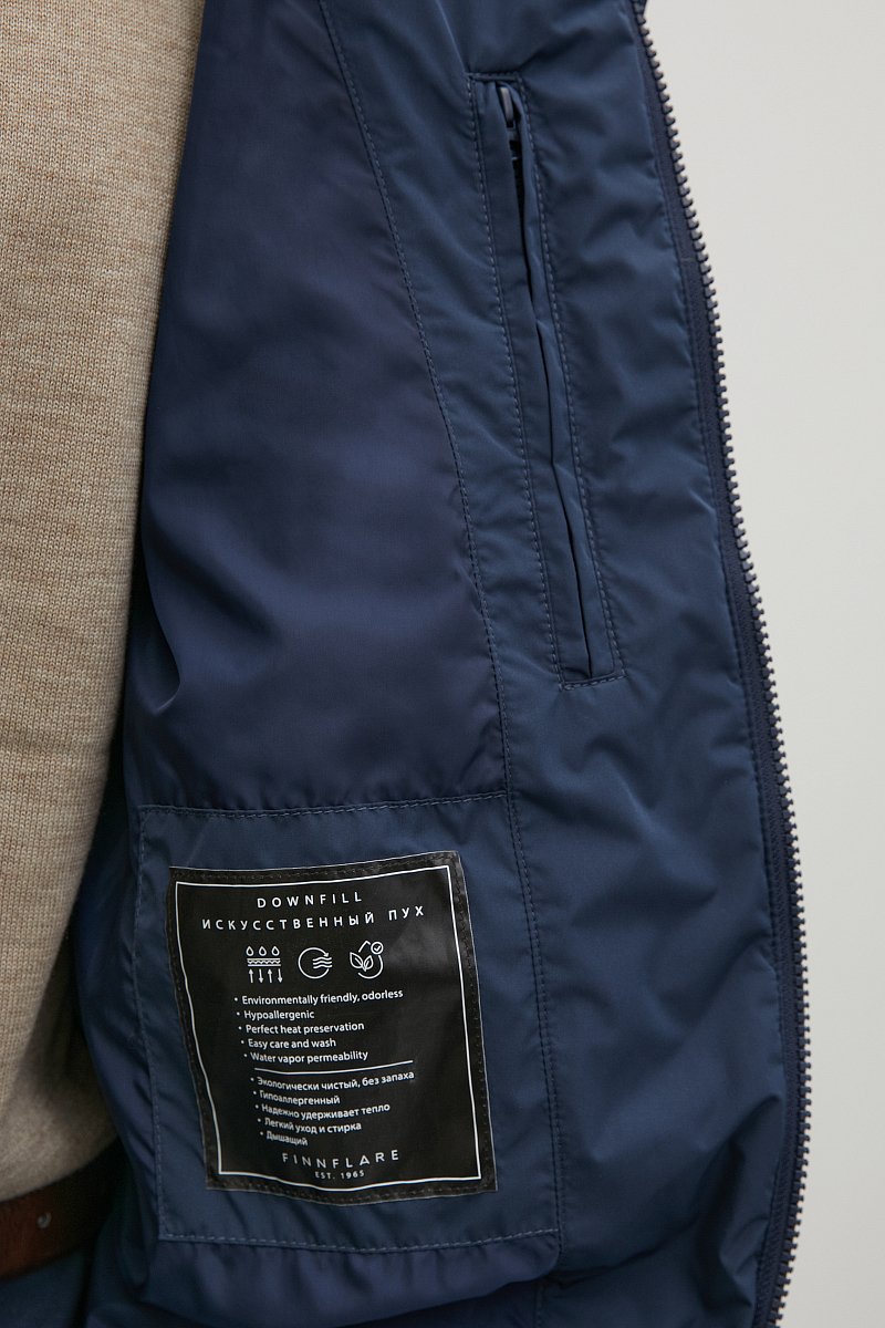 Утепленное пальто с капюшоном, Модель FAC21005, Фото №6