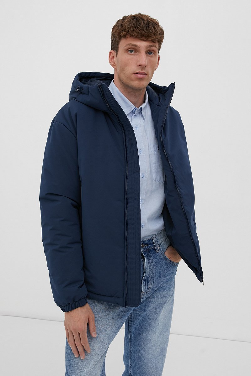 Утепленная куртка с капюшоном, Модель FAC21006, Фото №1