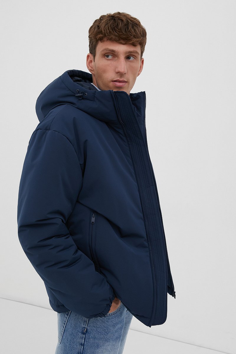 Утепленная куртка с капюшоном, Модель FAC21006, Фото №4
