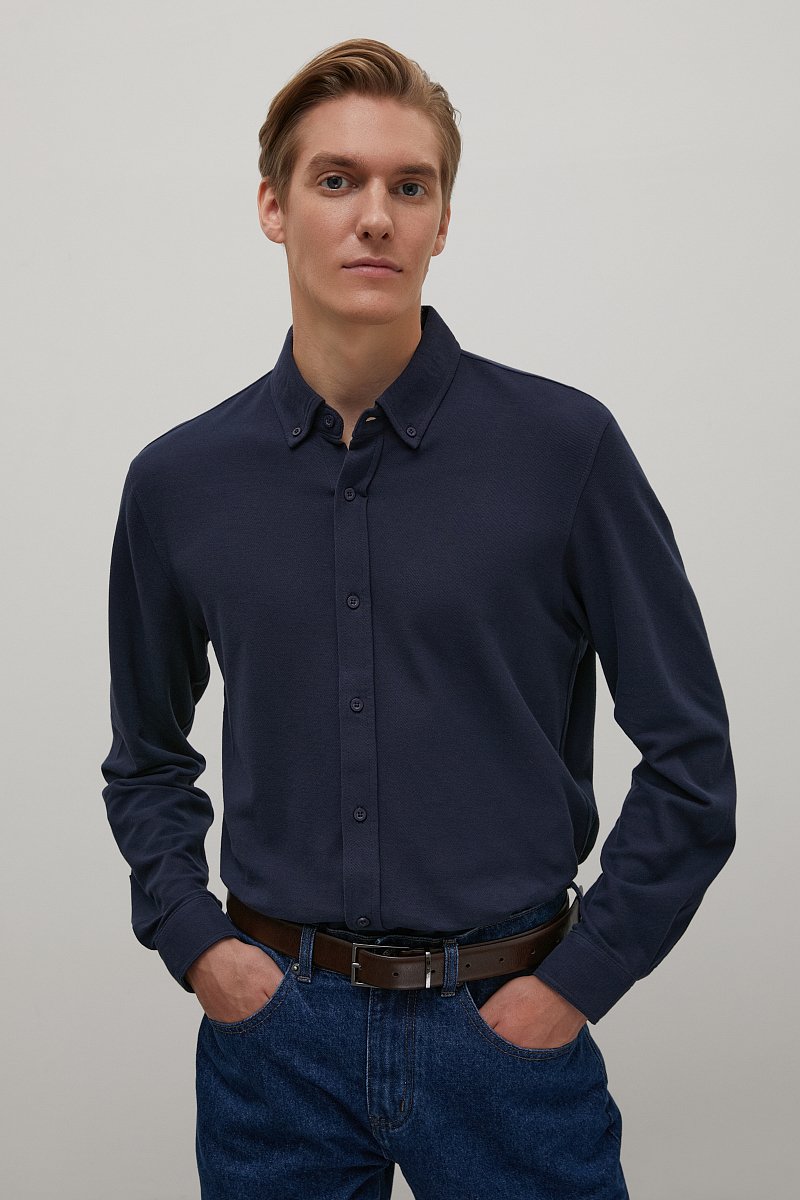Рубашка с длинным рукавом, Модель FAC21014, Фото №1