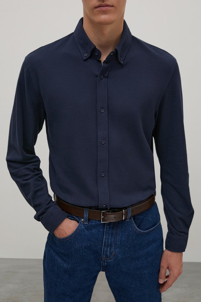 Рубашка с длинным рукавом, Модель FAC21014, Фото №3