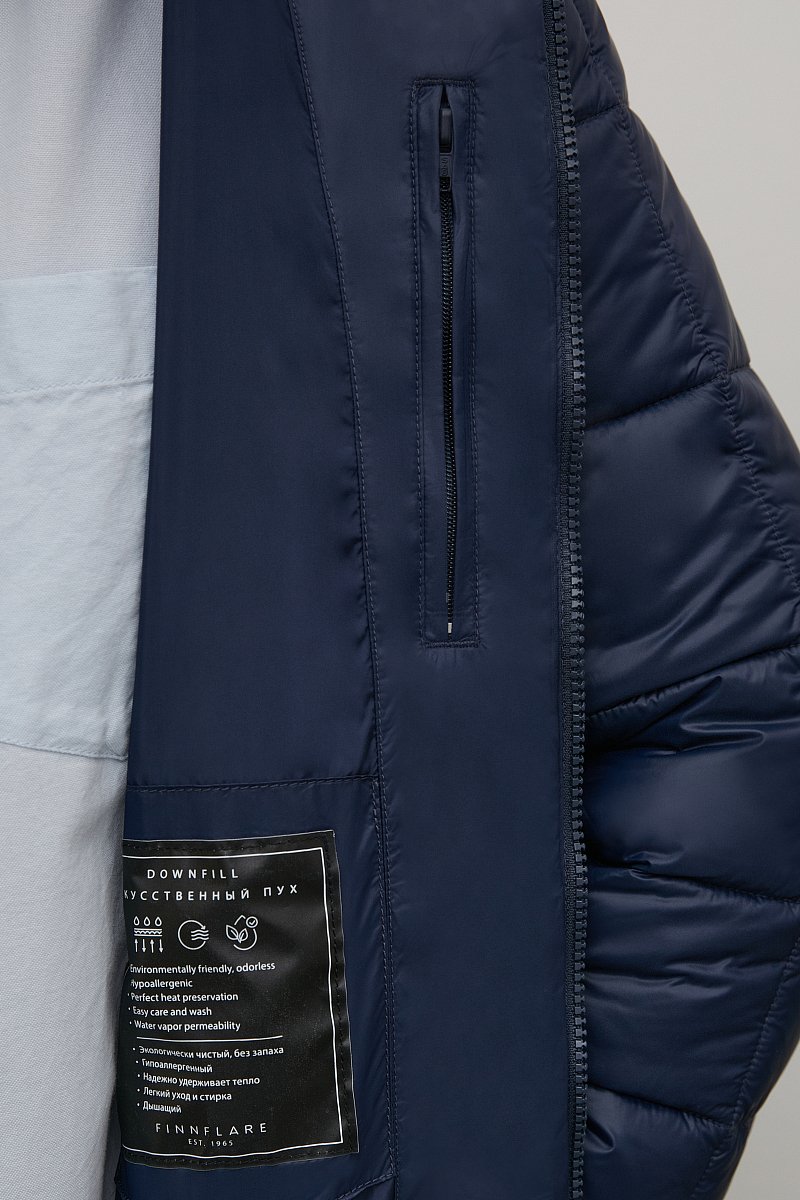 Стеганая куртка с карманами, Модель FAC21025, Фото №6