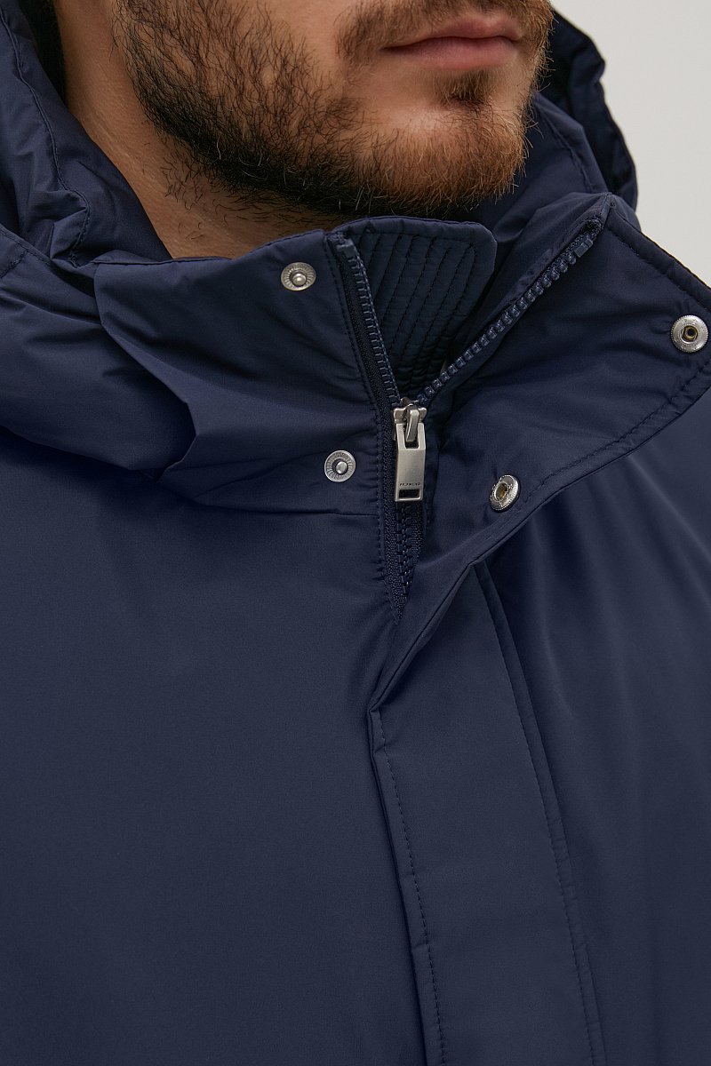 Утепленное пальто с капюшоном, Модель FAC22008B, Фото №7
