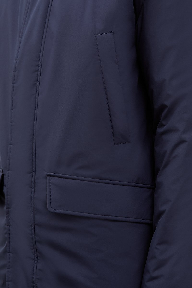 Утепленное пальто с капюшоном, Модель FAC22008, Фото №6