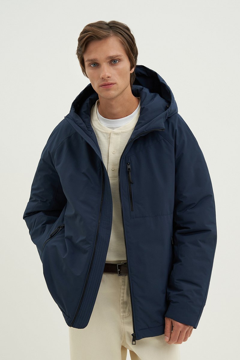 Куртка утепленная с капюшоном, Модель FAC22009, Фото №1