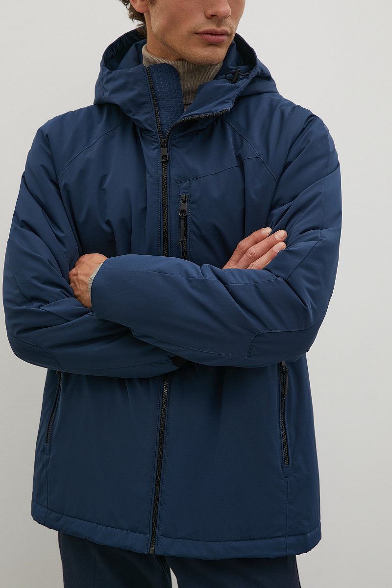 Куртка утепленная с капюшоном, Модель FAC22009, Фото №3