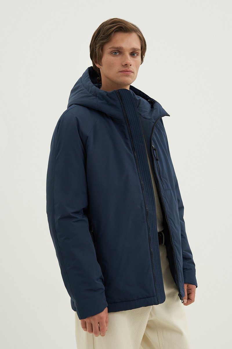 Куртка утепленная с капюшоном, Модель FAC22009, Фото №4
