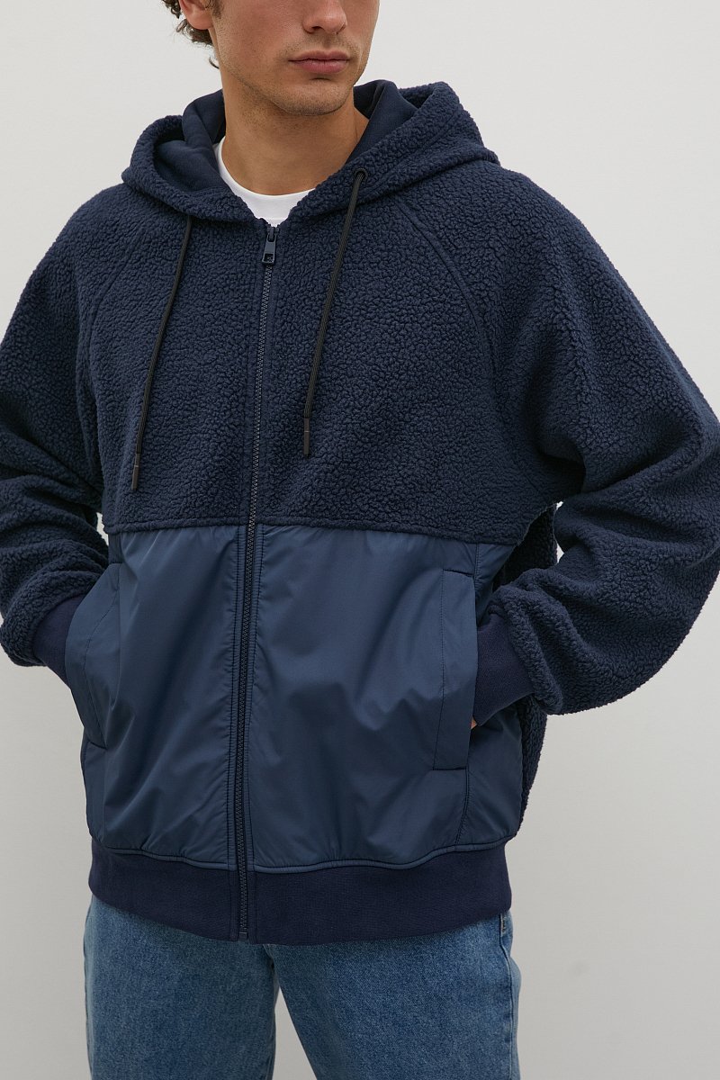 Флисовая толстовка с карманами, Модель FAC22018, Фото №3