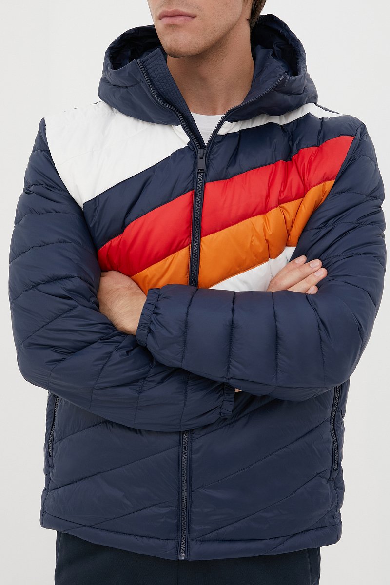 Утепленная куртка с капюшоном, Модель FAC23006, Фото №3