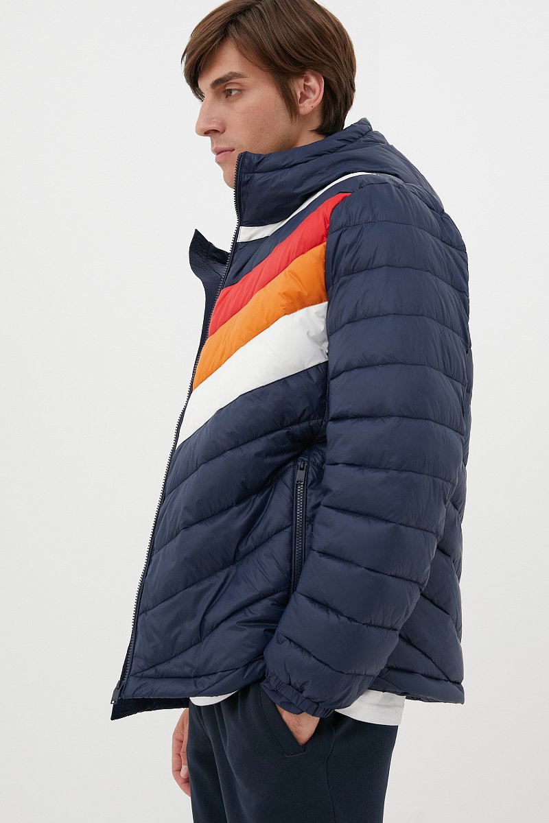 Утепленная куртка с капюшоном, Модель FAC23006, Фото №4