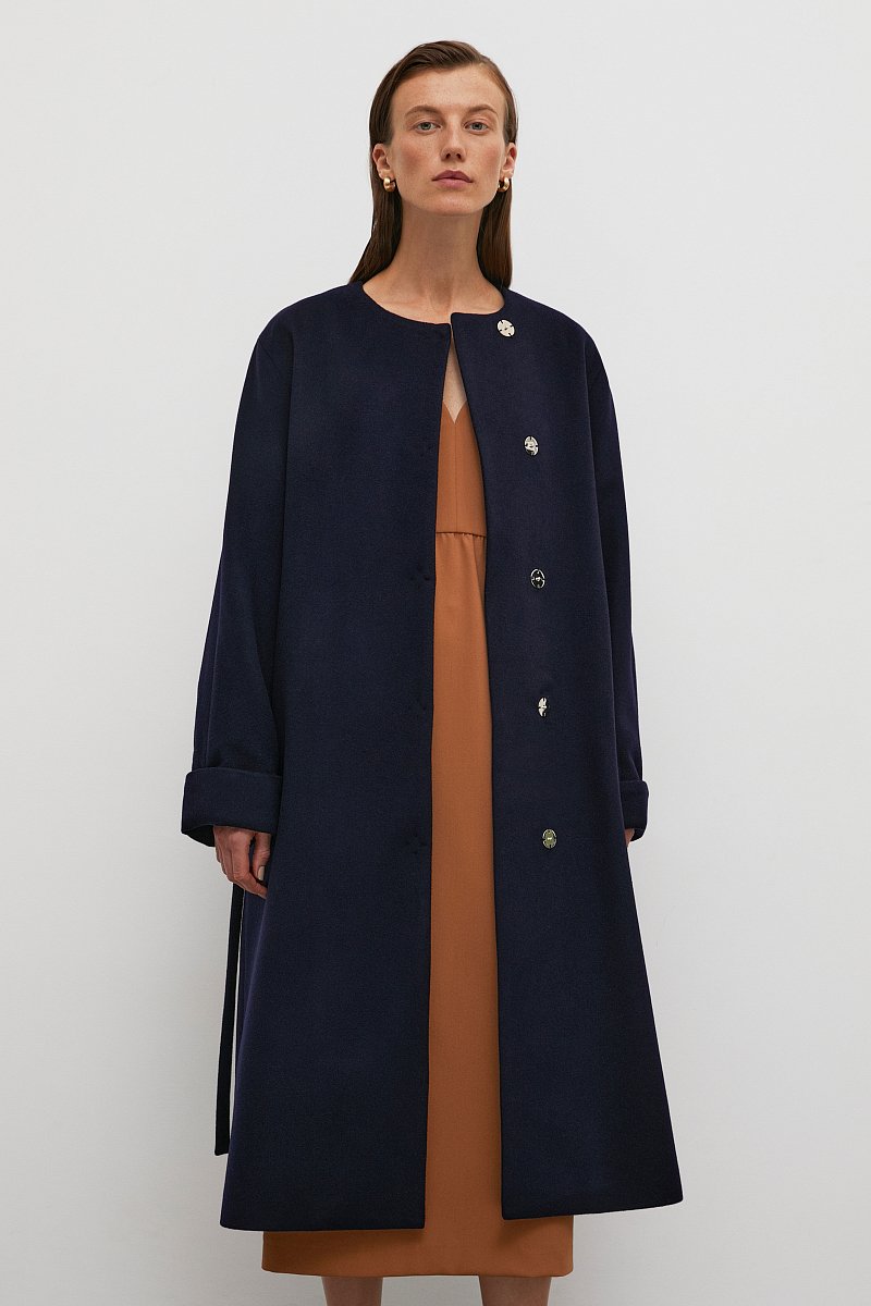 Пальто из шерсти, Модель FAC51047, Фото №1