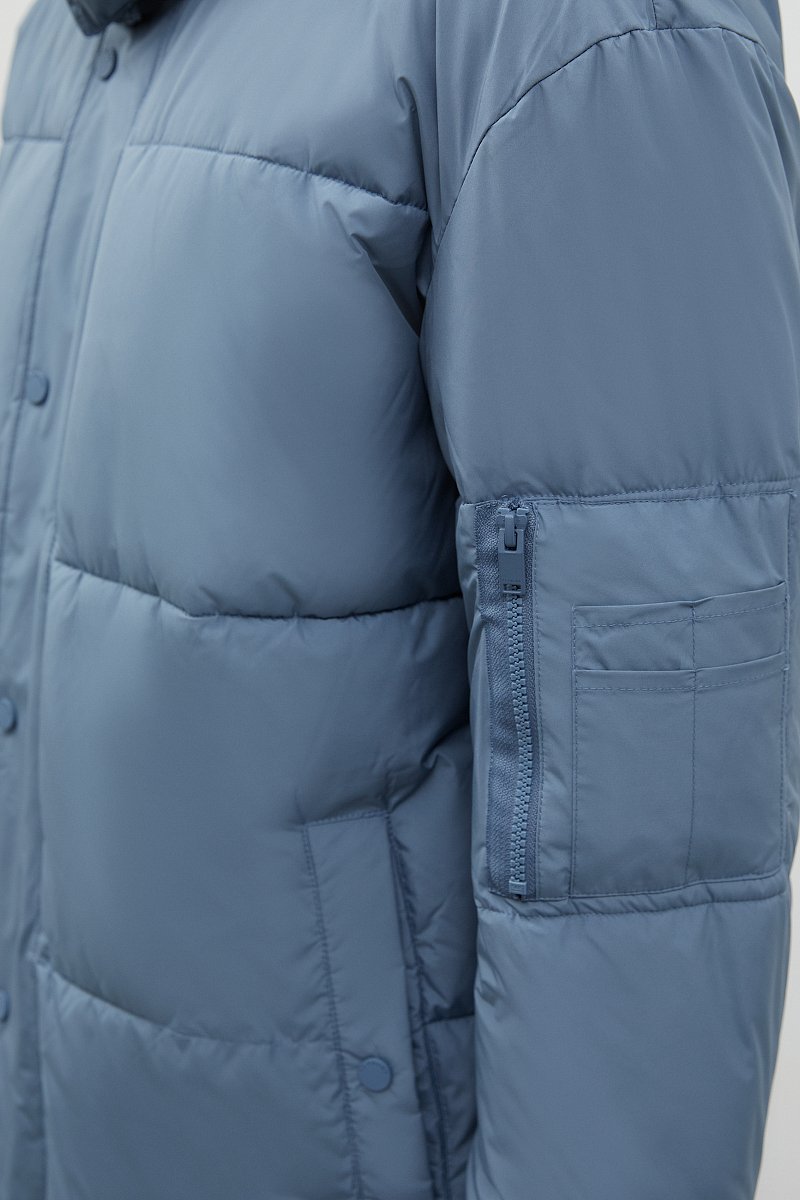 Стеганая куртка с капюшоном, Модель FAC22040, Фото №6