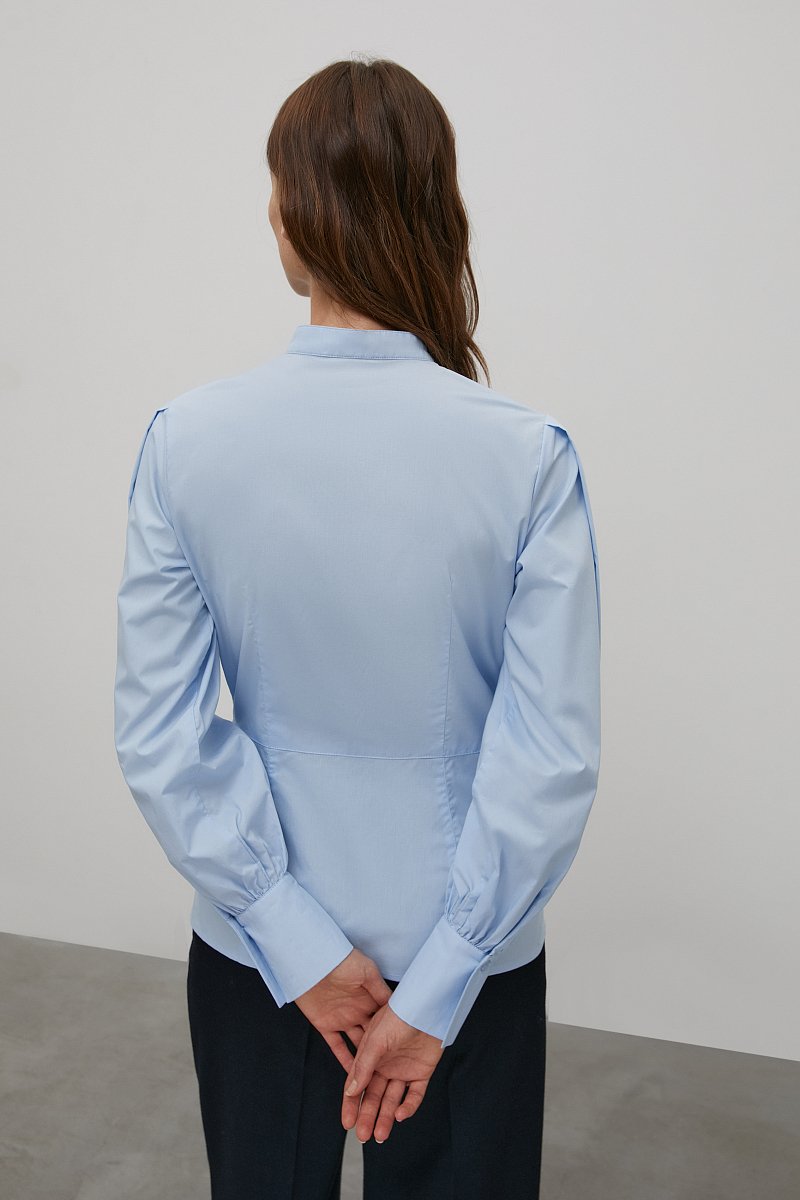 Рубашка с объемными рукавами, Модель FAC11069, Фото №5
