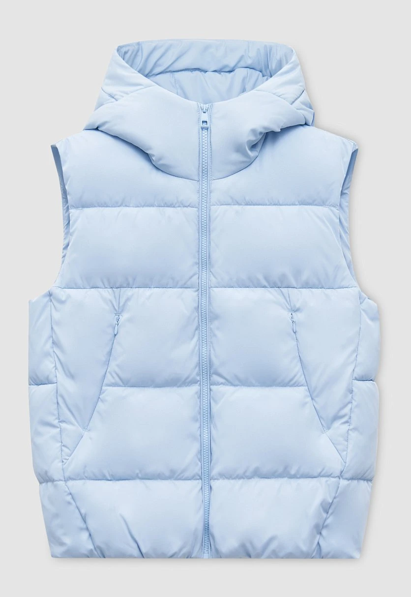 Утепленный жилет с капюшоном, Модель FAC13011, Фото №7