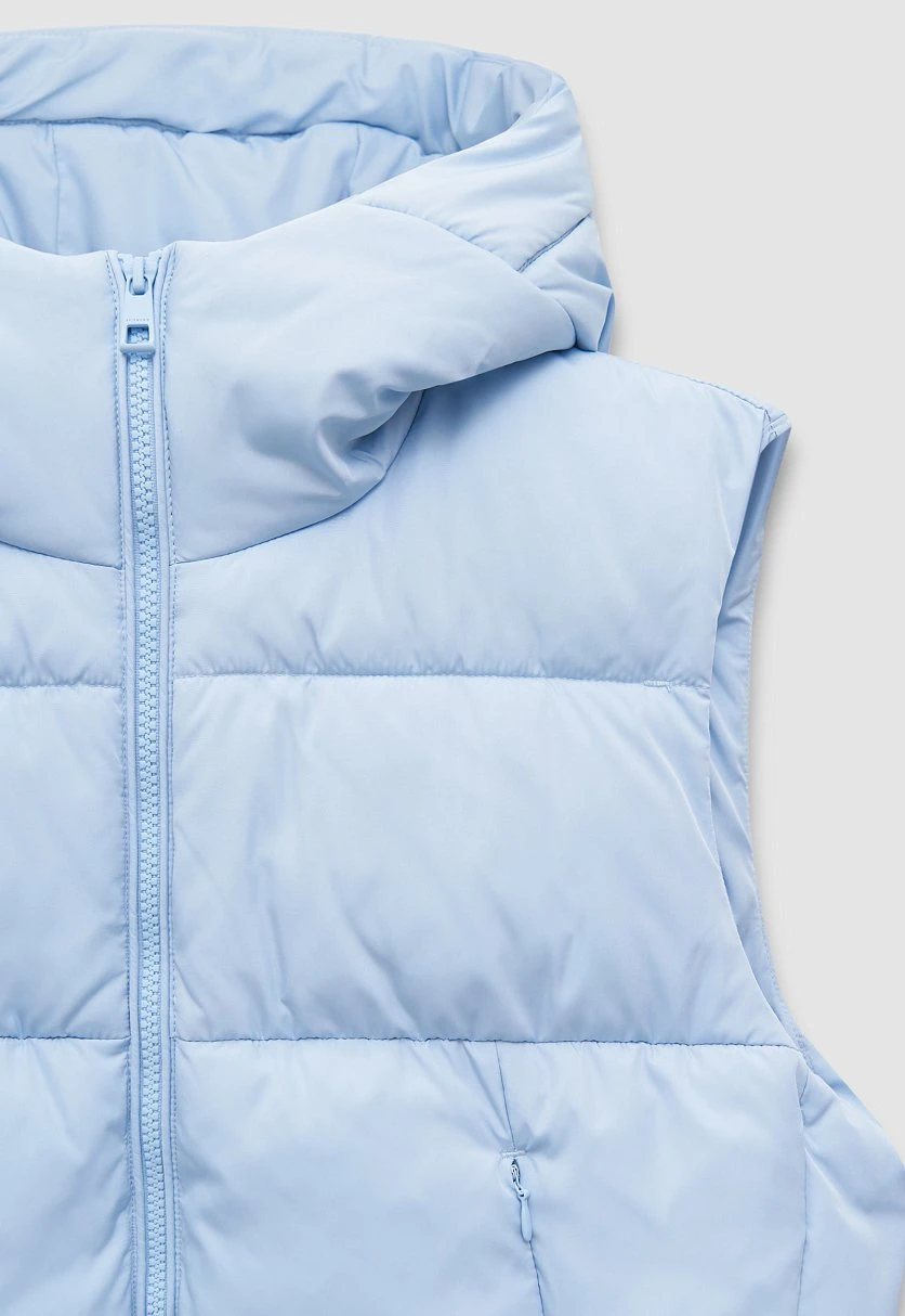 Утепленный жилет с капюшоном, Модель FAC13011, Фото №6