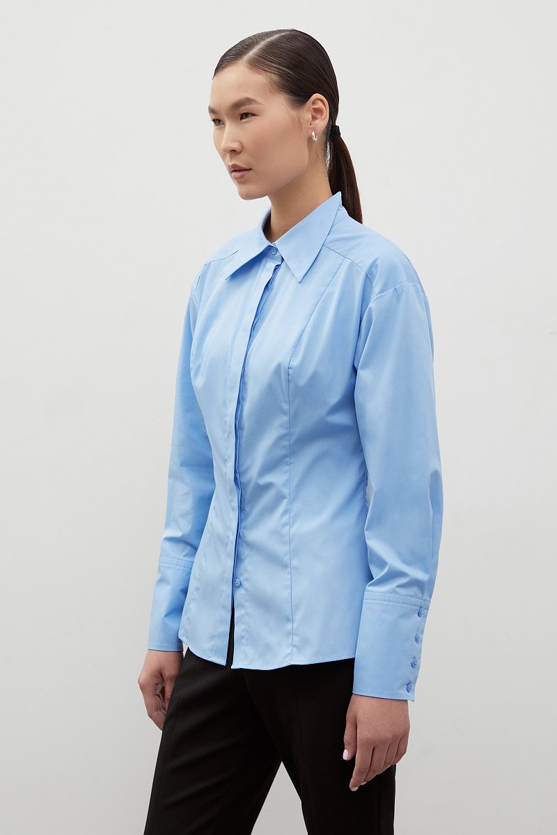 Рубашка с широкими манжетами, Модель FAC51039, Фото №3
