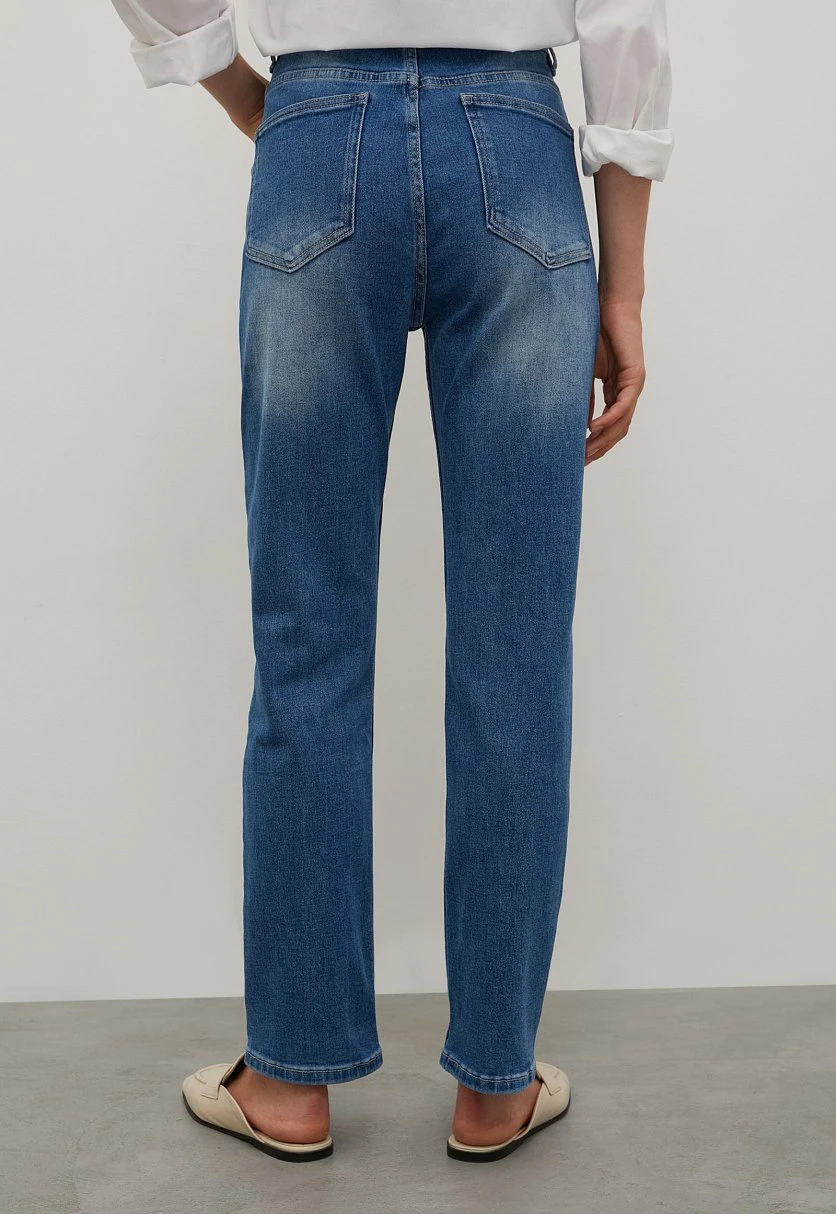 Джинсы straight fit женские, Модель FAC15002, Фото №6