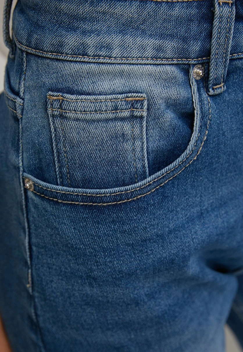 Джинсы straight fit женские, Модель FAC15002, Фото №7
