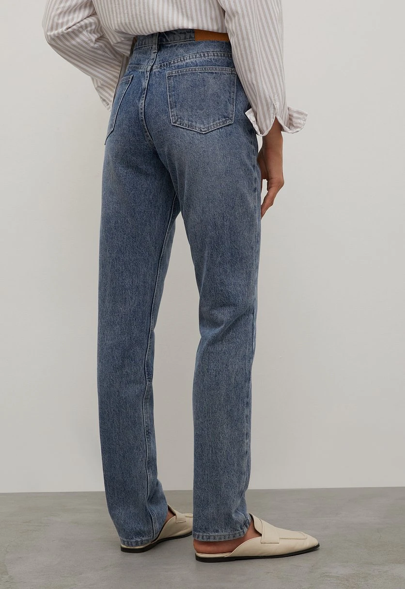 Джинсы straight fit женские, Модель FAC15011, Фото №6