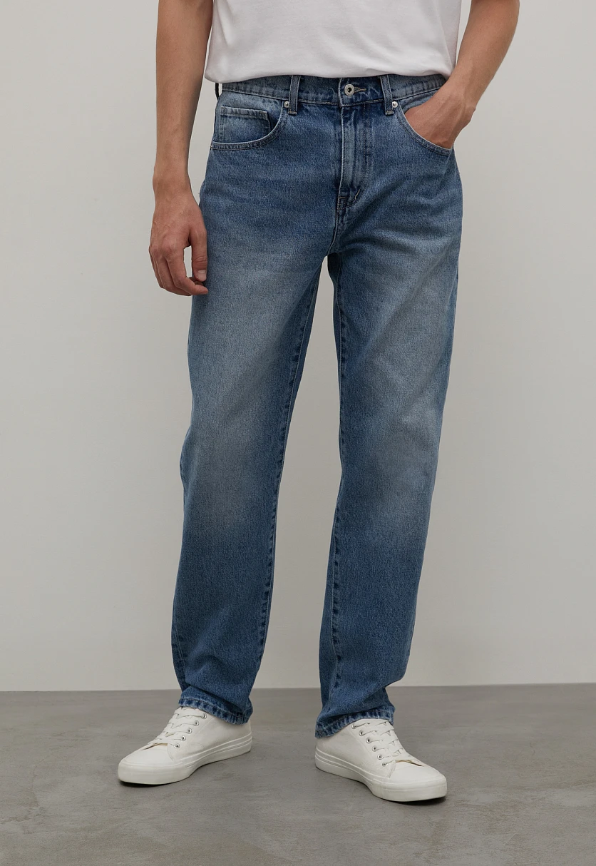 Джинсы straight fit мужские, Модель FAC25002, Фото №2