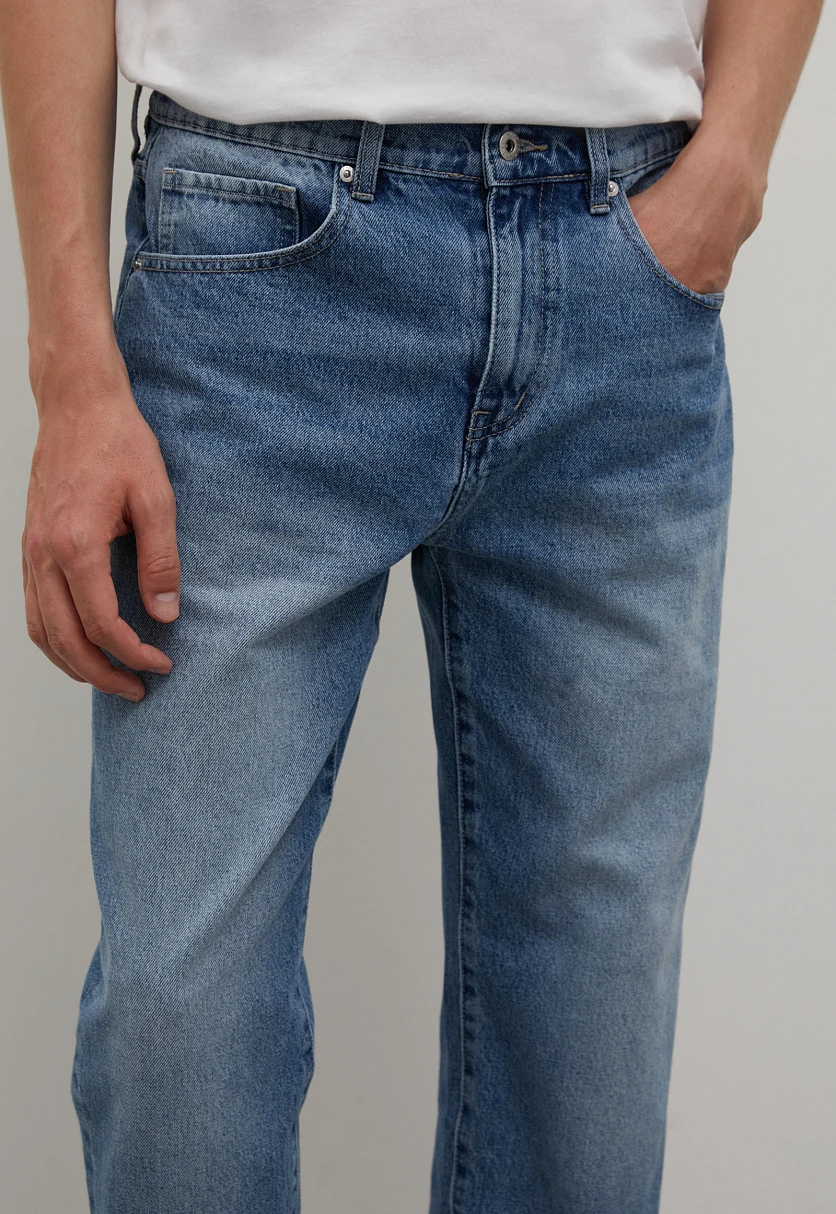 Джинсы straight fit мужские, Модель FAC25002, Фото №3