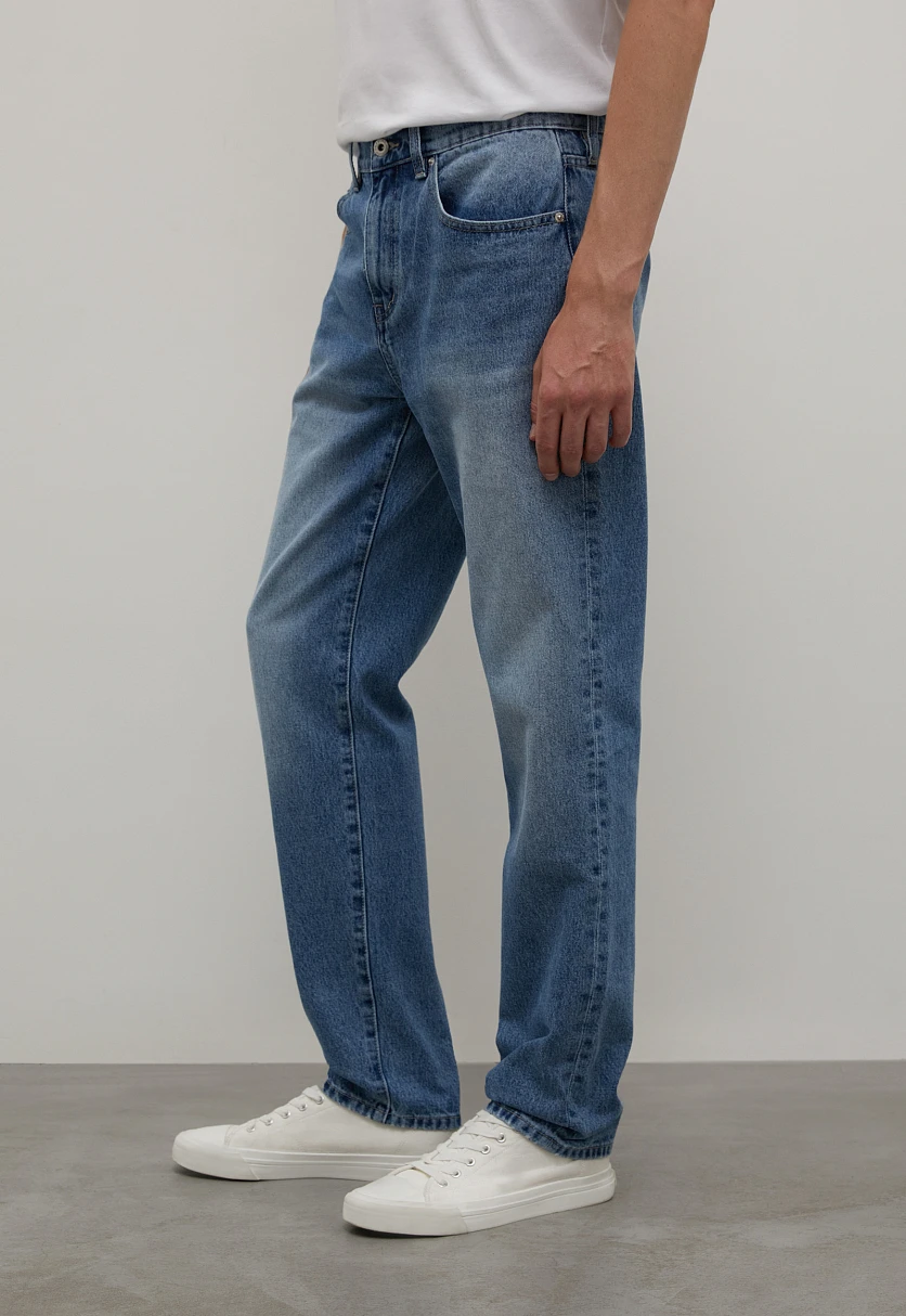Джинсы straight fit мужские, Модель FAC25002, Фото №4