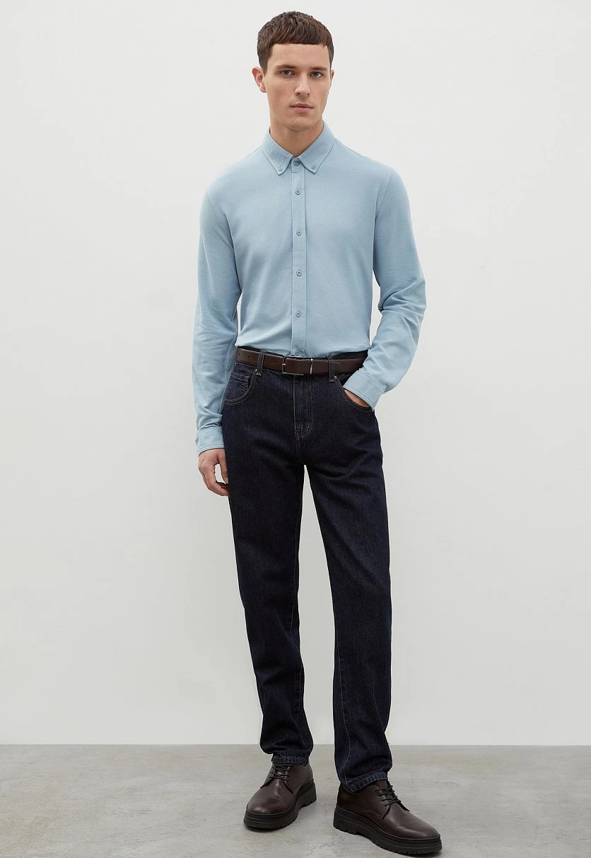 Джинсы tapered fit мужские, Модель FAC25001, Фото №2
