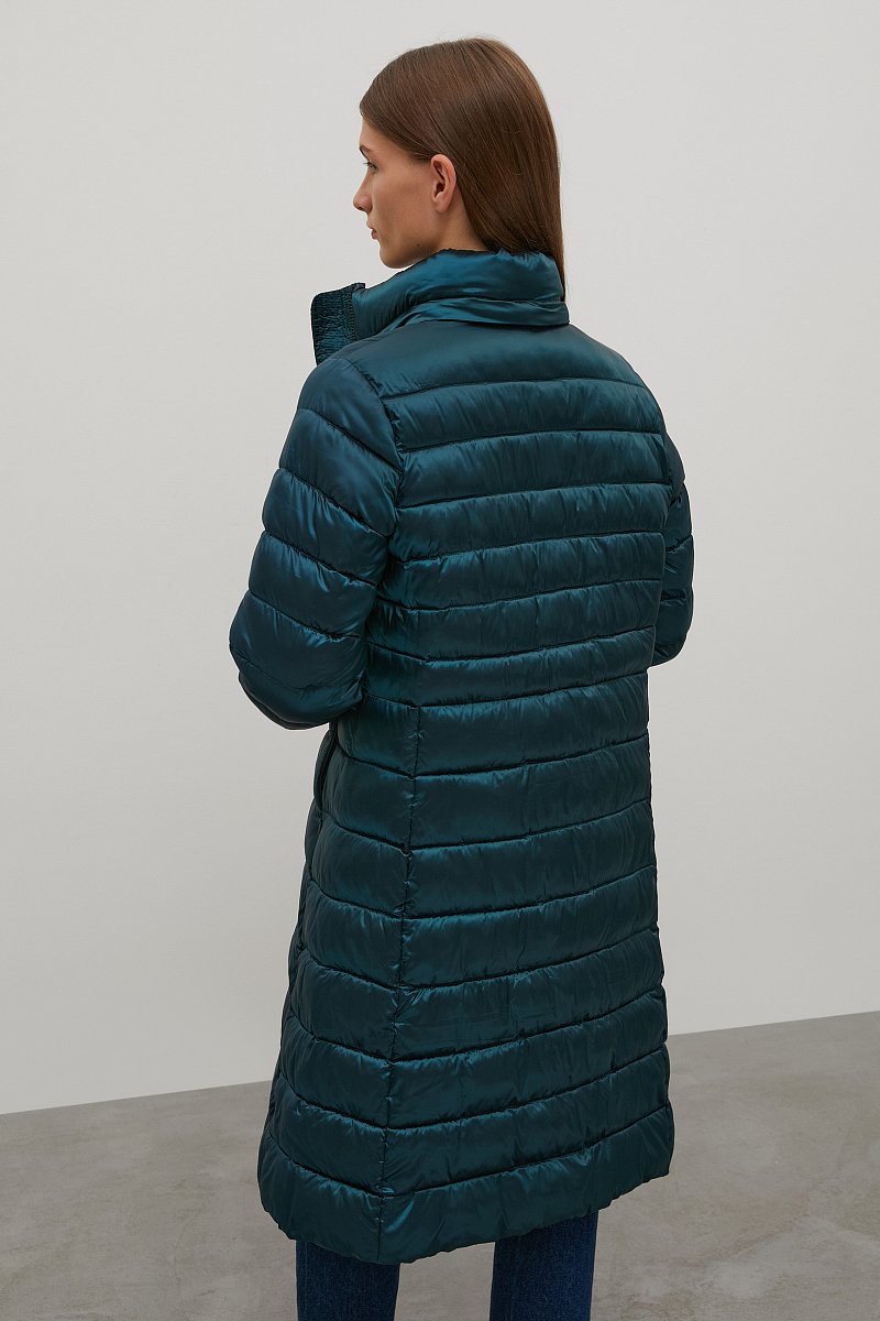 Утепленное пальто с капюшоном, Модель FAC11003, Фото №5