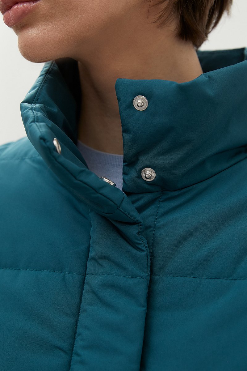 Куртка утепленная с воротником-стойкой, Модель FAC11026, Фото №6