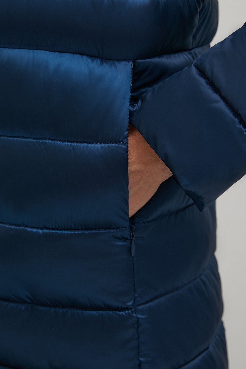 Утепленное пальто с капюшоном, Модель FAC11003, Фото №7