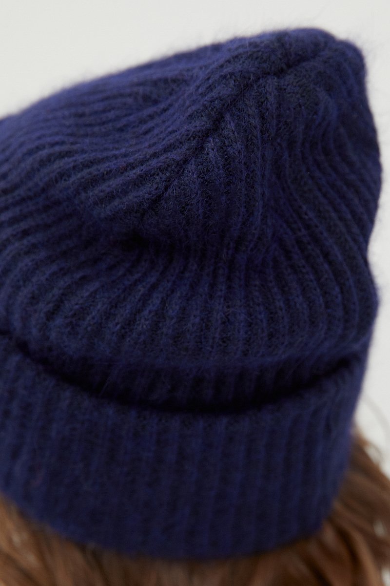 Базовая шапка с шерстью и ангорой, Модель FAC111129, Фото №4
