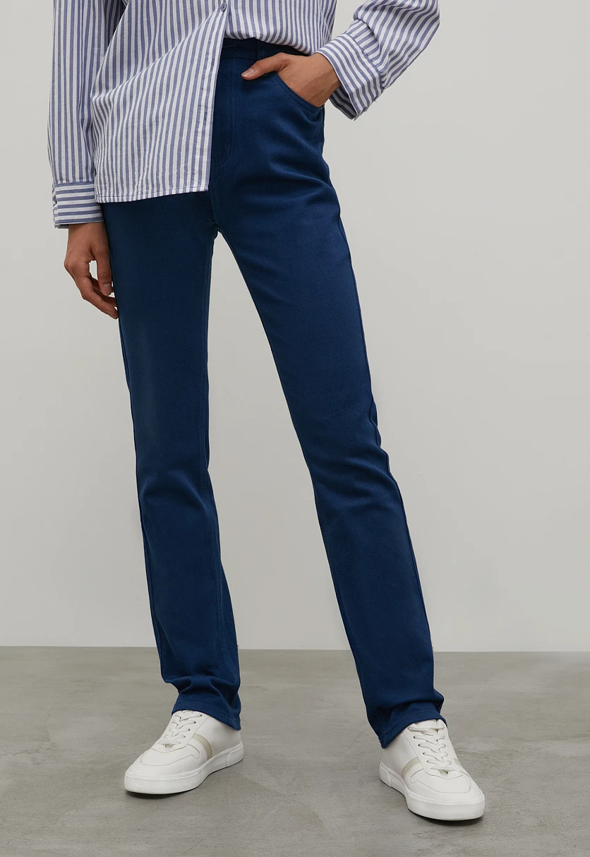 Джинсы slim fit женские, Модель FAC15008, Фото №3