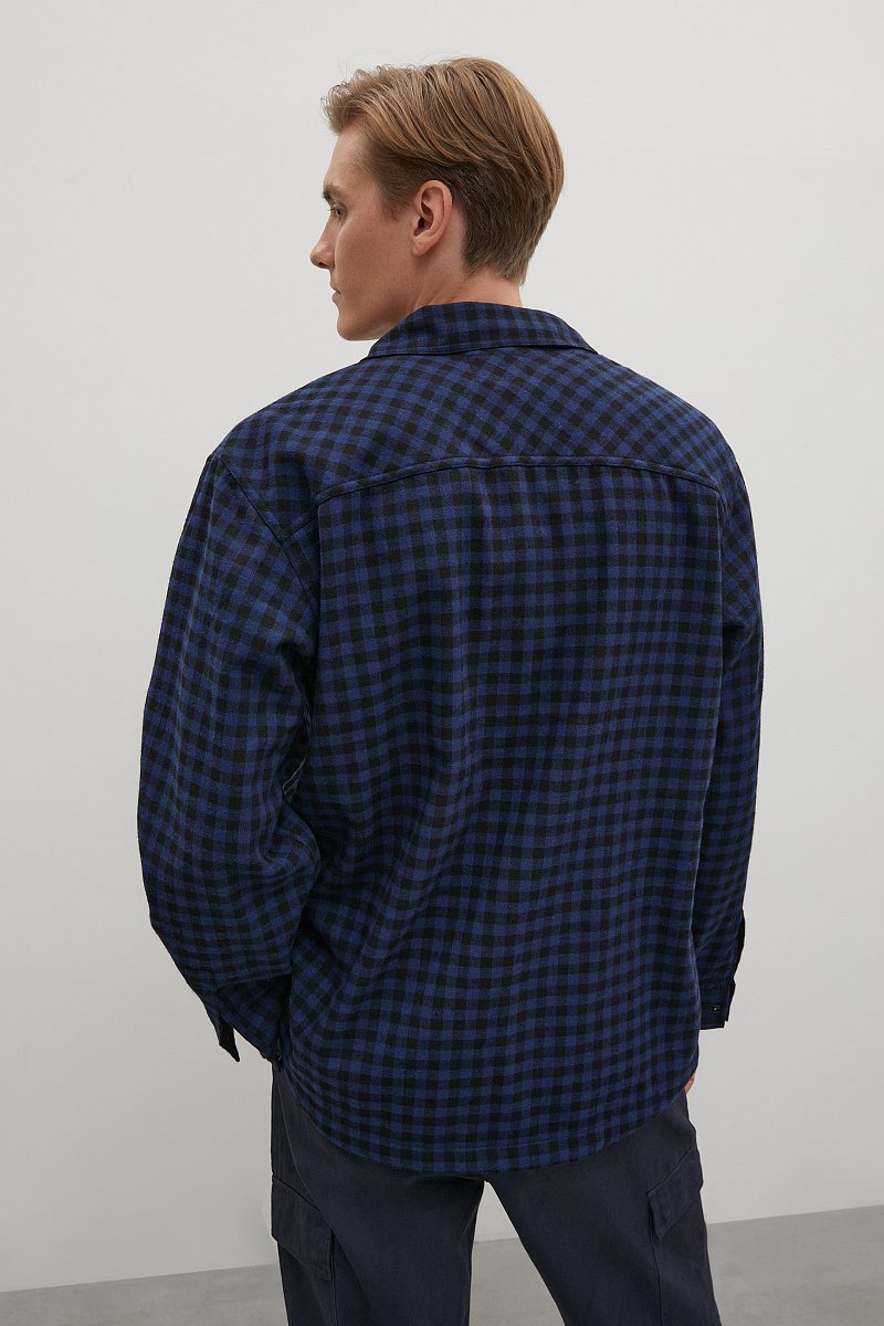 Утепленная рубашка с карманами, Модель FAC22029, Фото №5