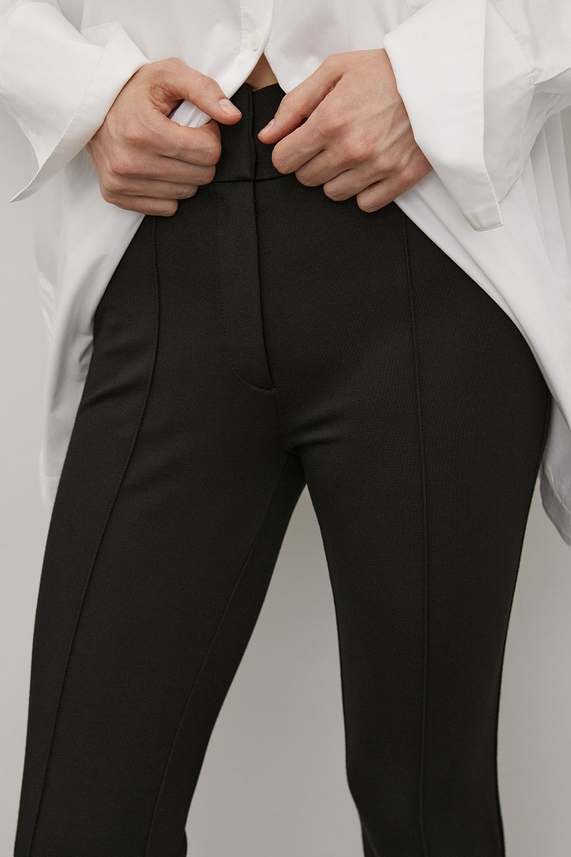 Трикотажные брюки-дудочки, Модель FAC110111, Фото №3