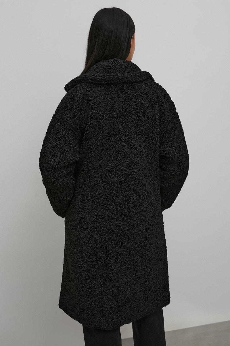 Пальто из искусственного меха, Модель FAC110119, Фото №5