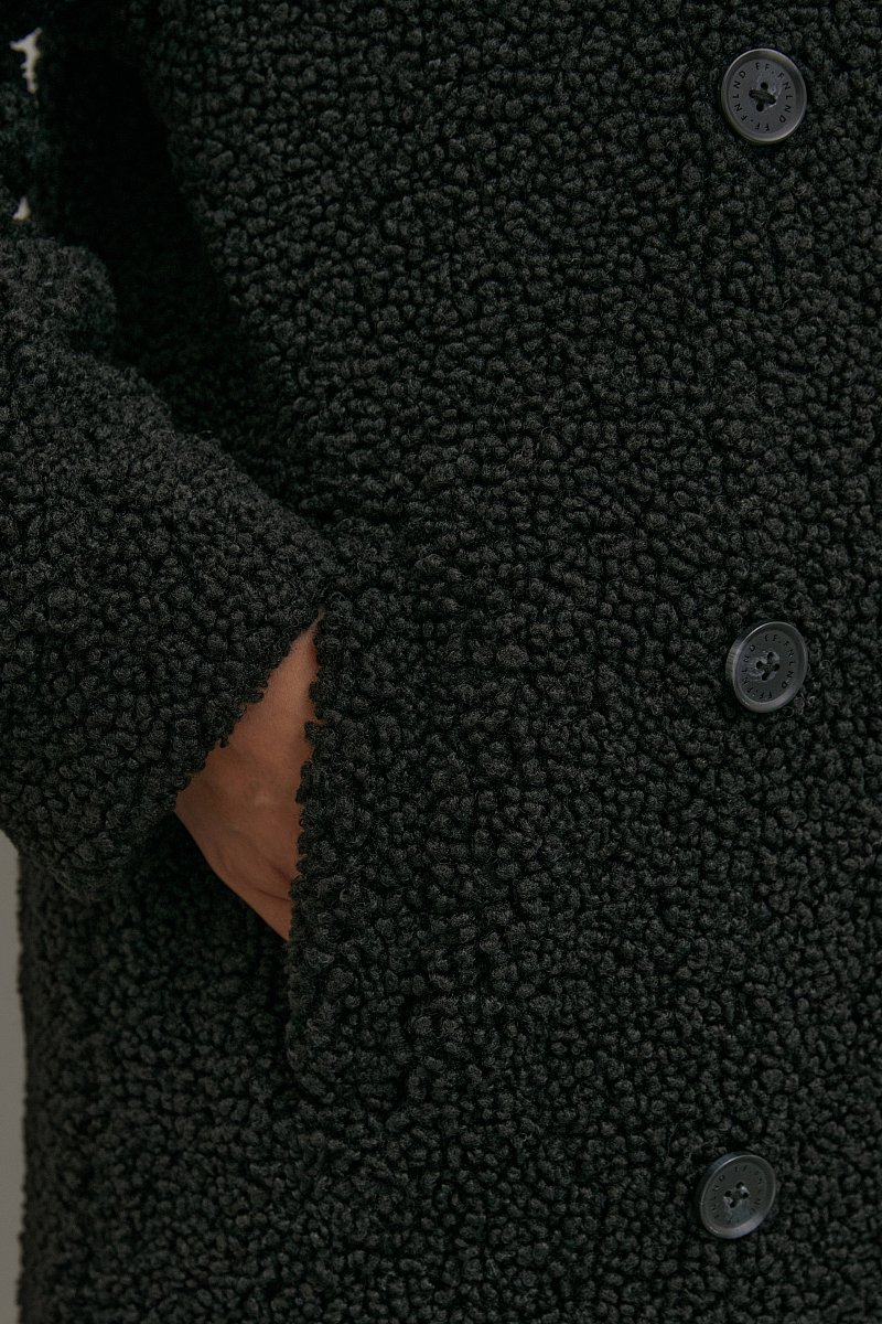 Пальто из искусственного меха, Модель FAC110119, Фото №6