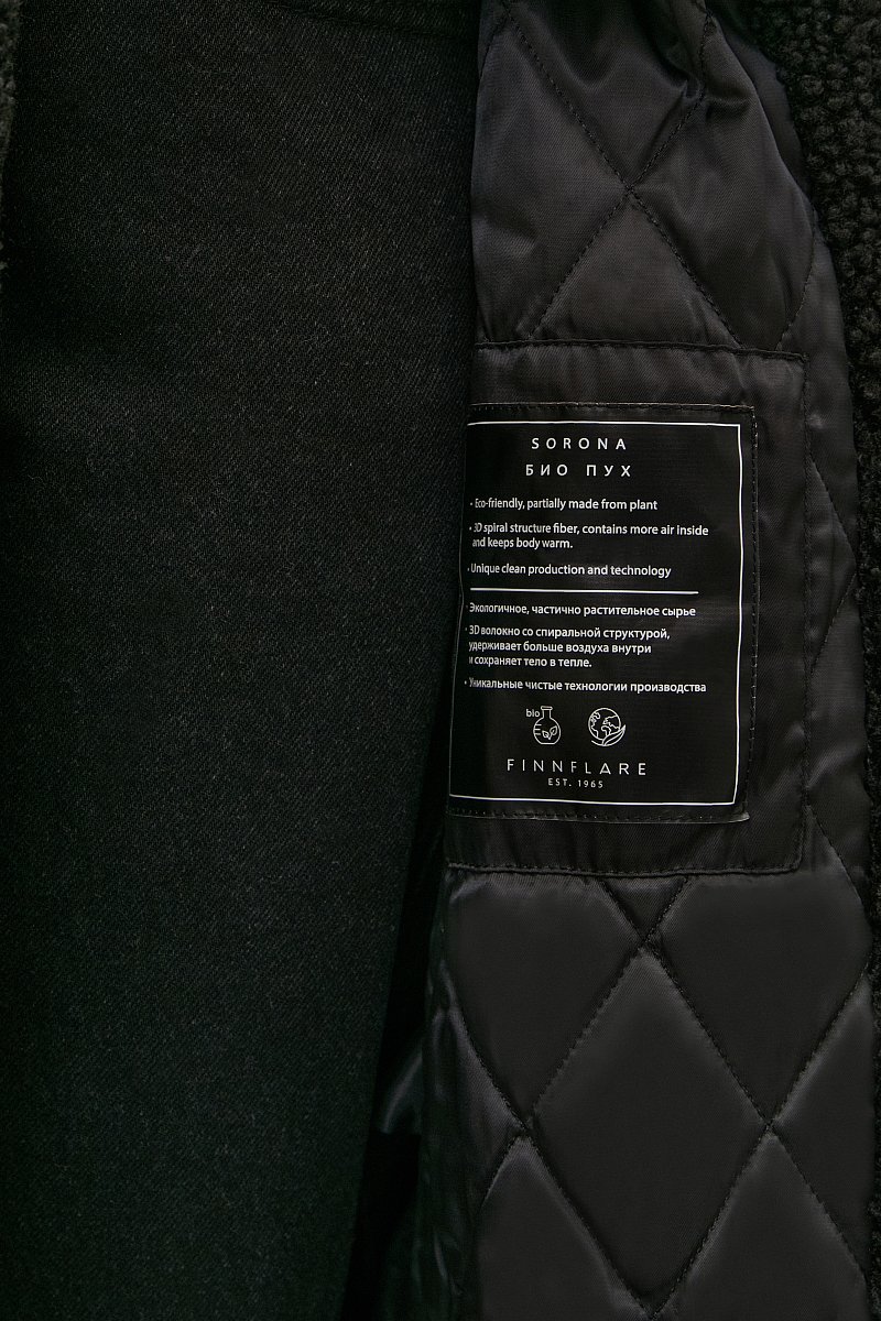 Пальто из искусственного меха, Модель FAC110119, Фото №7