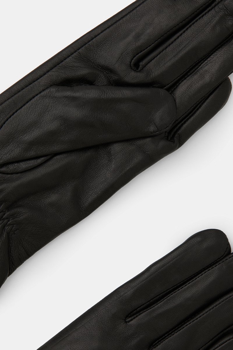 Кожаные женские перчатки, Модель FAC11325, Фото №2