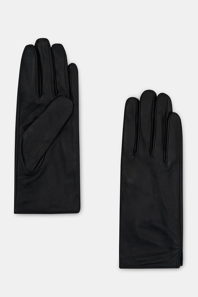 Демисезонные кожаные перчатки, Модель FAC11326, Фото №1