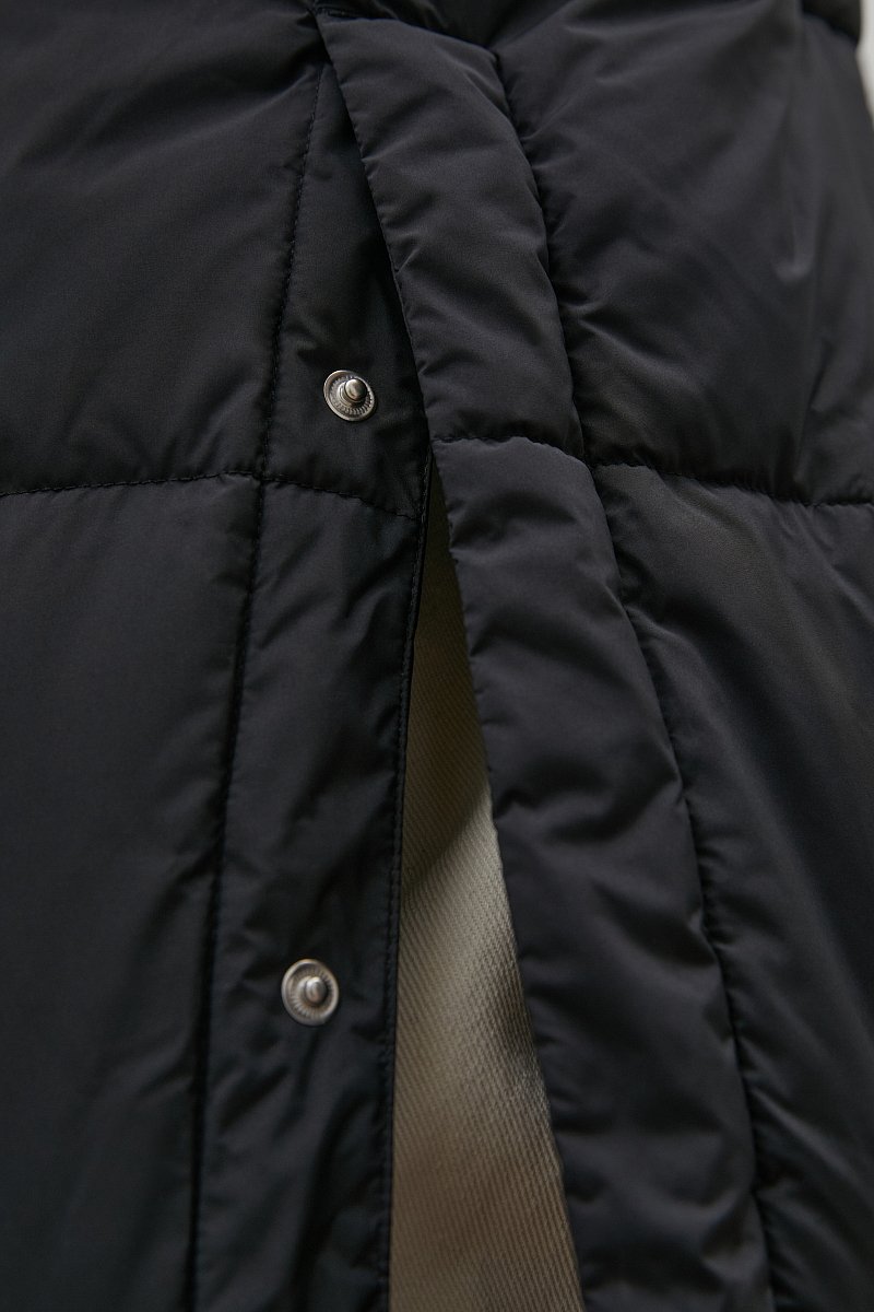 Утепленное пальто с капюшоном, Модель FAC12013, Фото №6