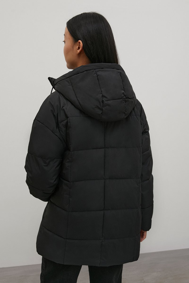 Утепленная куртка с капюшоном, Модель FAC12014, Фото №5