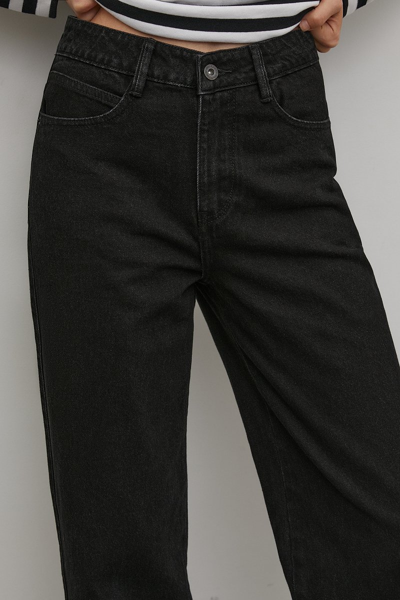 Укороченные джинсы straight fit, Модель FAC15005, Фото №4
