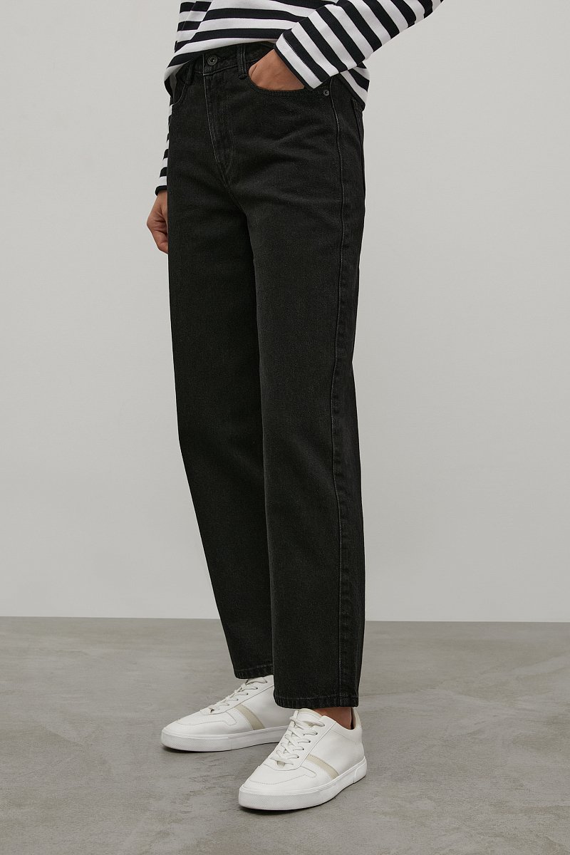 Укороченные джинсы straight fit, Модель FAC15005, Фото №5