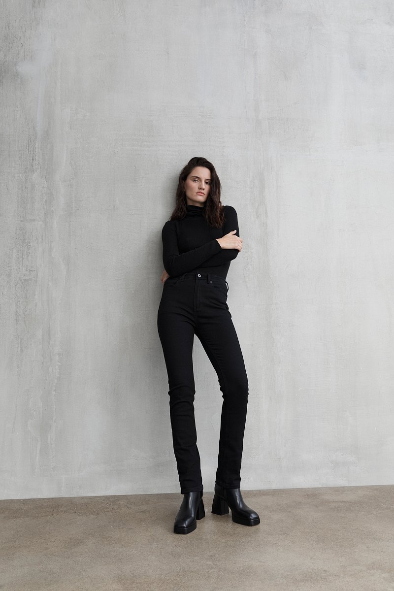 Джинсы slim fit с эластаном, Модель FAC15008, Фото №1