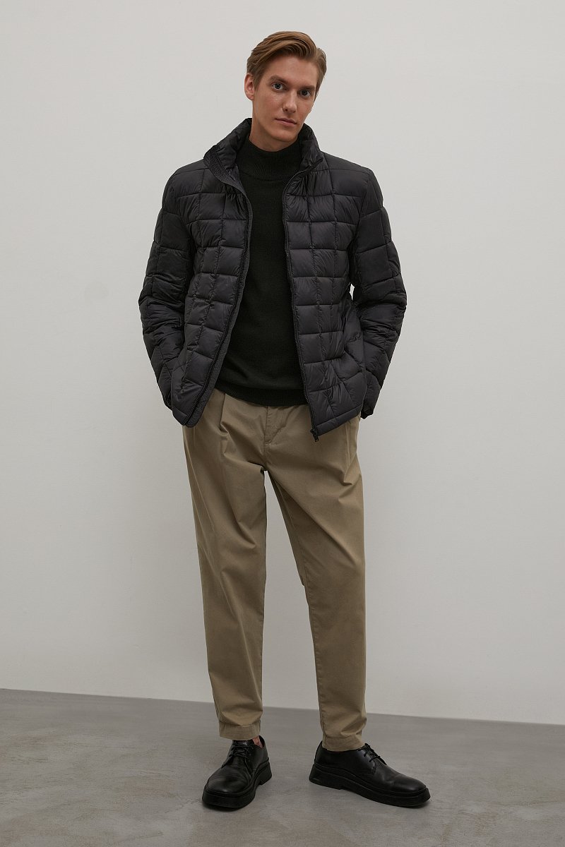 Стеганая куртка с карманами, Модель FAC21025, Фото №2