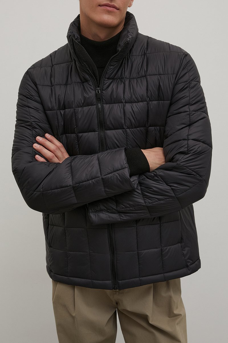 Стеганая куртка с карманами, Модель FAC21025, Фото №3