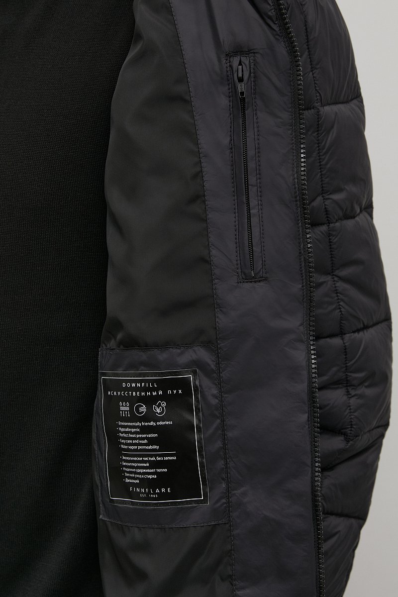 Стеганая куртка с карманами, Модель FAC21025, Фото №7