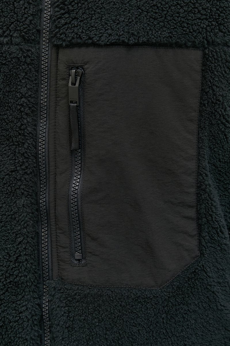 Флисовая толстовка с карманами, Модель FAC21027, Фото №6