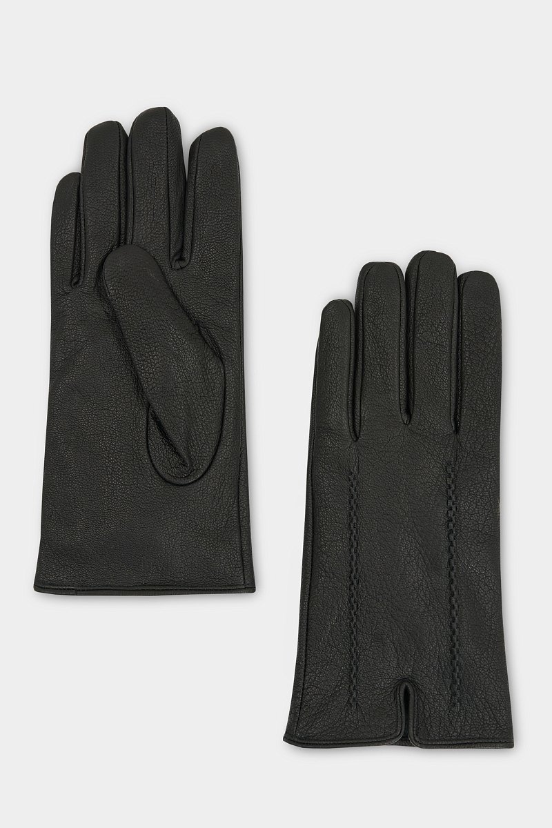Кожаные мужские перчатки, Модель FAC21302, Фото №1